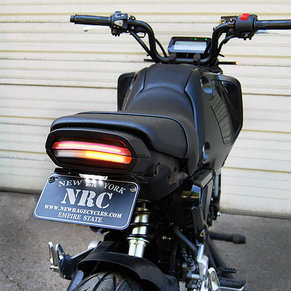 Honda Grom Fender Eliminator Kit / Tail Tidy with Integrated Tail Light