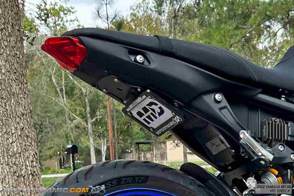 2021-2023 Yamaha MT09 Fender Eliminator Kit / Tail Tidy Kit (Low Profile)