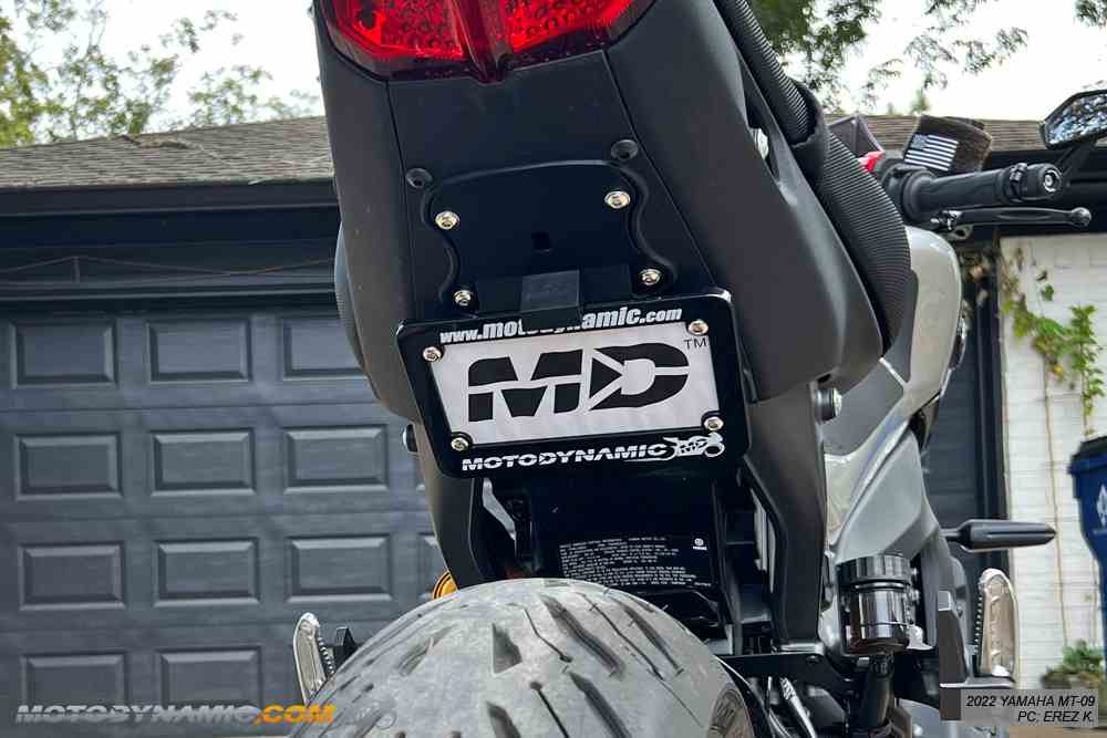 2021-2023 Yamaha MT09 Fender Eliminator Kit / Tail Tidy Kit (Low Profile)