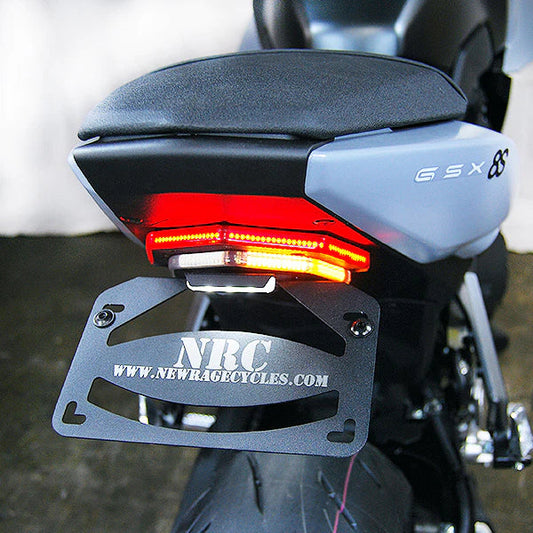 2024 Suzuki GSX8R Tail Tidy / Fender Eliminator with LED Turn signals by New Rage Cycles