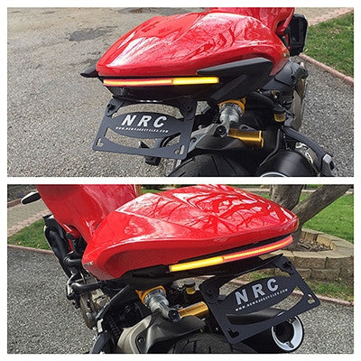 Ducati monster deals 821 fender eliminator