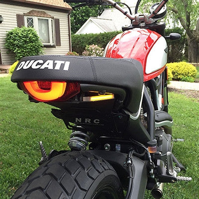 Ducati Scrambler Urban Enduro Tail Tidy with LED Turn Signals