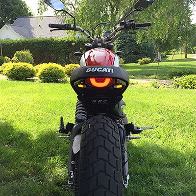 Ducati Scrambler Urban Enduro Tail Tidy with LED Turn Signals