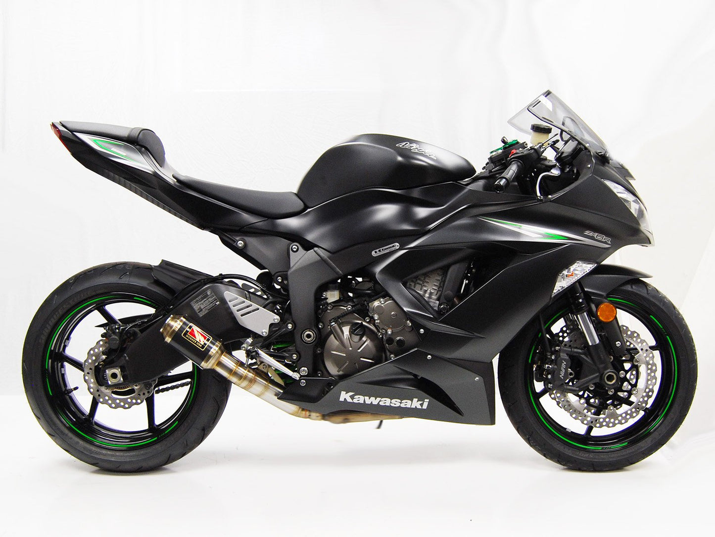 2013-2022 Kawasaki ZX6R Slip On Exhaust Race Edition