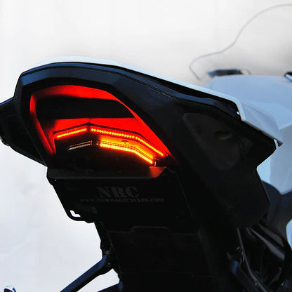 2023-2024 BMW S1000RR Tail Tidy with LED Tail Light and Turn Signals by New Rage Cycles