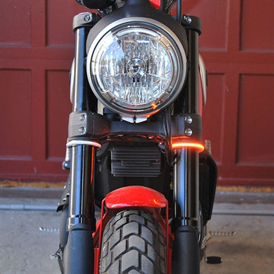 MV Agusta Dragster Rage 360 Fork Mount LED Turn Signals