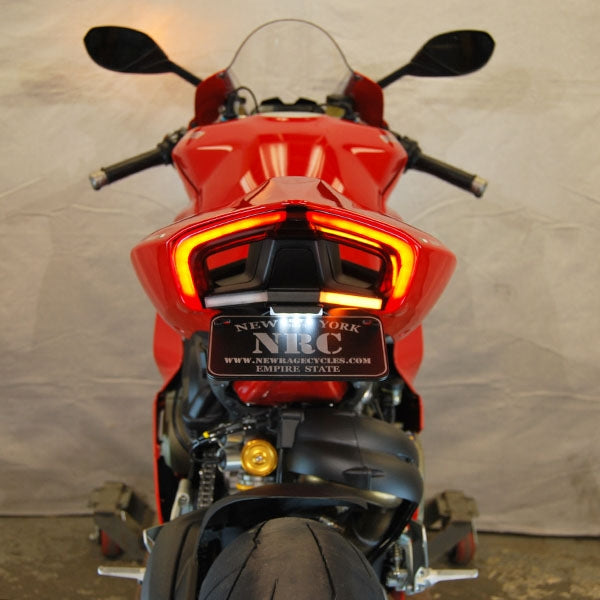 2022-2024 Ducati Streetfighter V2 Fender Eliminator / Tail Tidy with Turn Signals by NRC