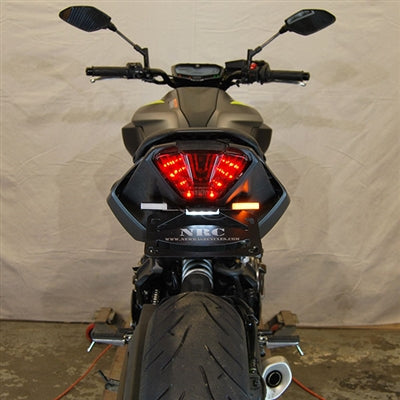 2018-2024 Yamaha MT07 Tail Tidy with Integrated Turn Signals by NRC