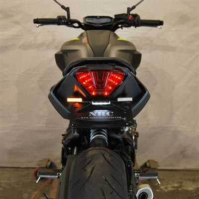 2018-2024 Yamaha MT07 Tail Tidy with Integrated Turn Signals by NRC