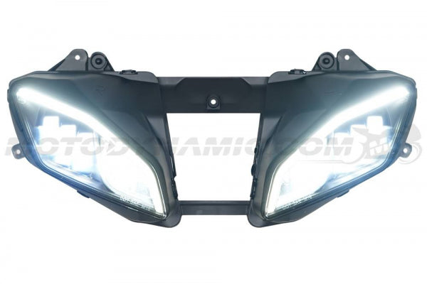 2008-2016 Yamaha R6 Full Head Light LED Projection Assembly with DRL