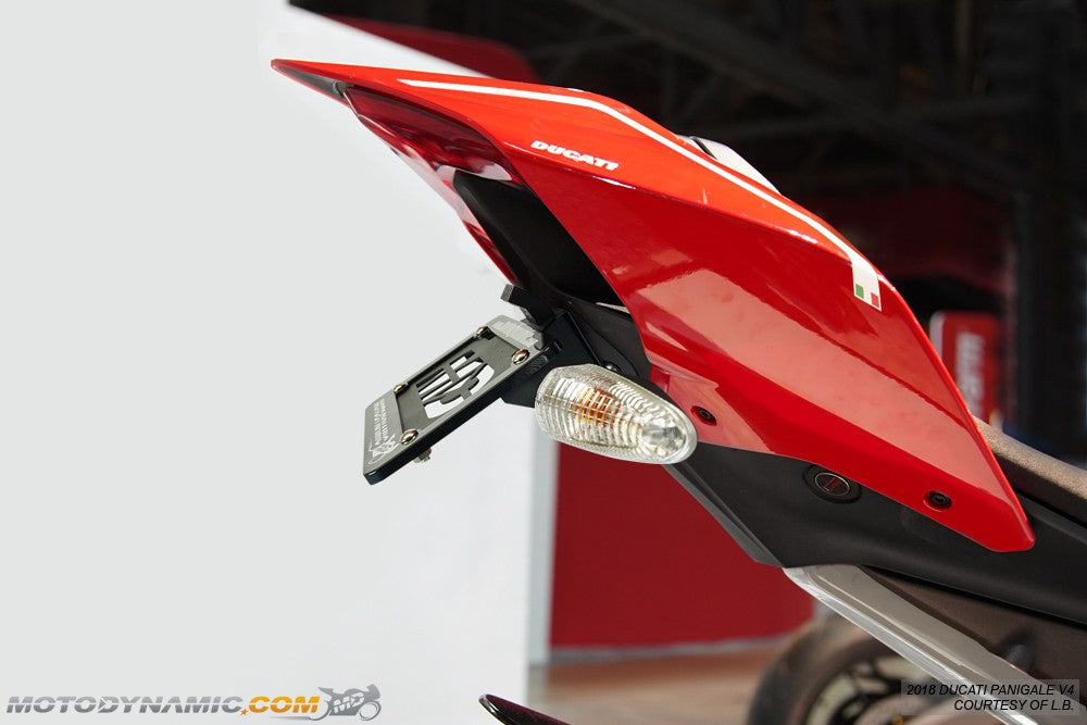 2018-2024 Ducati Panigale V4 Fender Eliminator / Tail Tidy Kit by Motodynamic