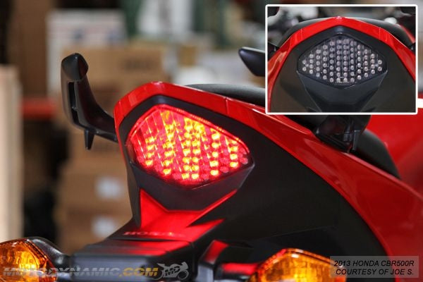 2013-2015 Honda CBR500R Integrated Sequential LED Tail Light