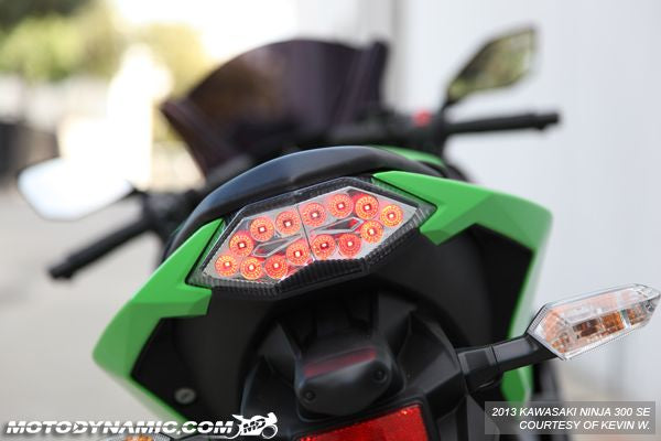 2013-2017 Kawasaki Ninja 300 Integrated Sequential Tail Light