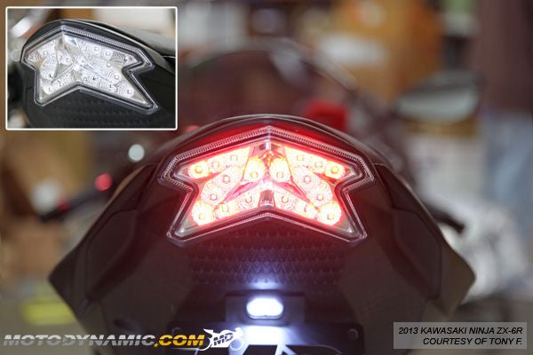 Kawasaki z800 tail deals light