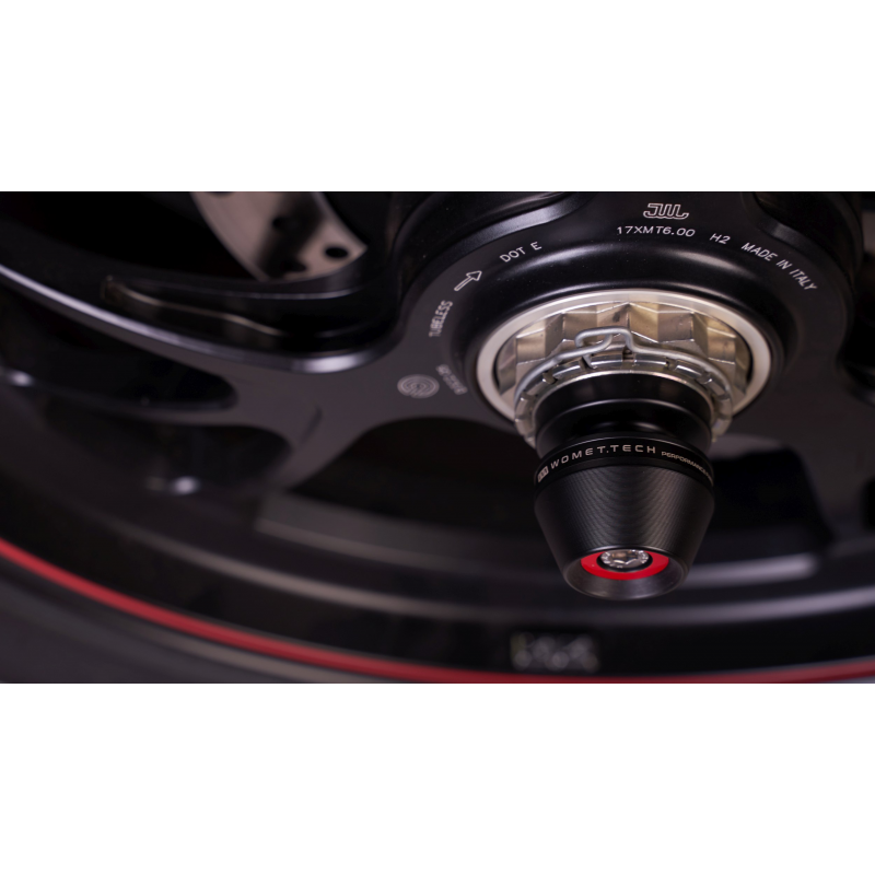 2018-2023 Ducati Panigale V4 Rear Axle Sliders by Womet-Tech